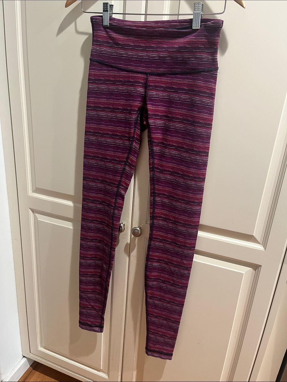Lululemon Purple Space-Dye Leggings